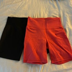 2 pair Biker Short